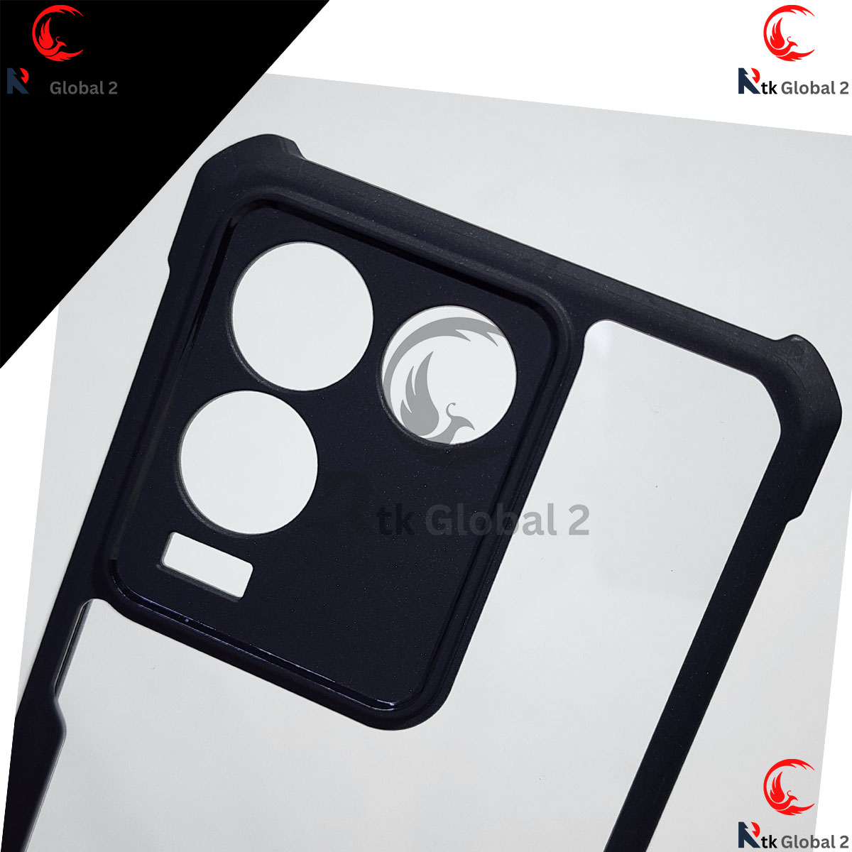 Picture of For VIVO X100 Pro Protective Black Border Crystal Clear Xundd Mobile Back Case Cover