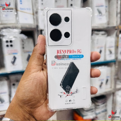 Picture of For Oppo Reno 9 Pro Plus + 5G Airbag cover Shockproof Transparent Protective Clear Back Cover TPU Case