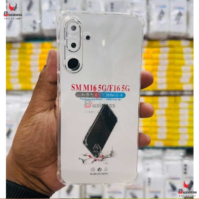 Picture of For Samsung Galaxy M16 5G/F16 5G Silicone Airbag cover Shockproof Transparent Protective Clear Back Cover TPU Case