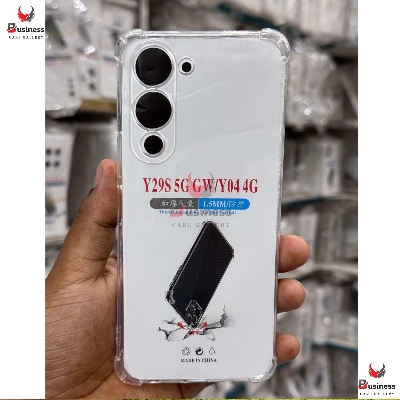 Picture of For Vivo Y29S 5G Global / Y04 4G Airbag cover Shockproof Transparent Protective Clear Back Cover TPU Case