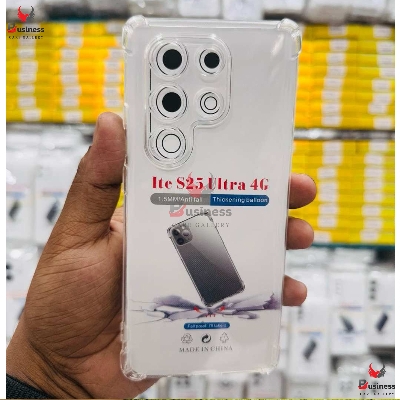 Picture of For Itel S25 Ultra 4G Silicone Airbag cover Shockproof Transparent Protective Clear Back Cover TPU Case