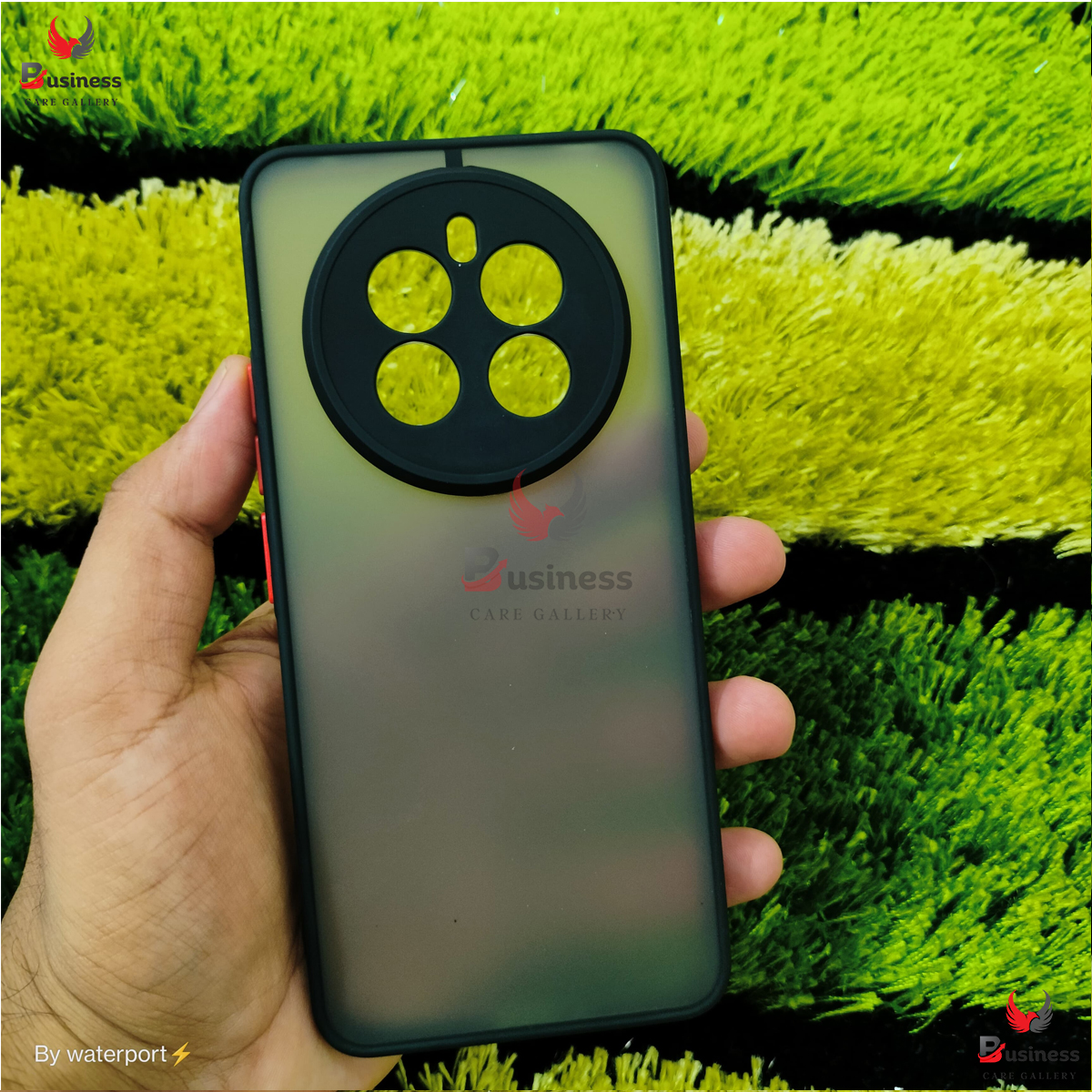 Picture of Realme 12 Pro+ 5g Matte Finished Smoky With Camera Bump Protective Hard Case Back Cover Realme12ProPlus5g Back Case Realme 12 Pro Plus 5g