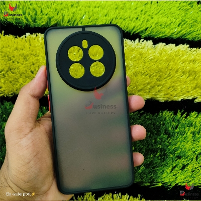 Picture of Realme 12 Pro+ 5g Matte Finished Smoky With Camera Bump Protective Hard Case Back Cover Realme12ProPlus5g Back Case Realme 12 Pro Plus 5g