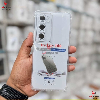 Picture of For Itel City 100 Airbag cover Shockproof Transparent Protective Clear Back Cover TPU Case