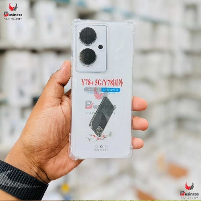 Picture of For Vivo Y78 Plus + 5G / Y78 Airbag cover Shockproof Transparent Protective Clear Back Cover TPU Case