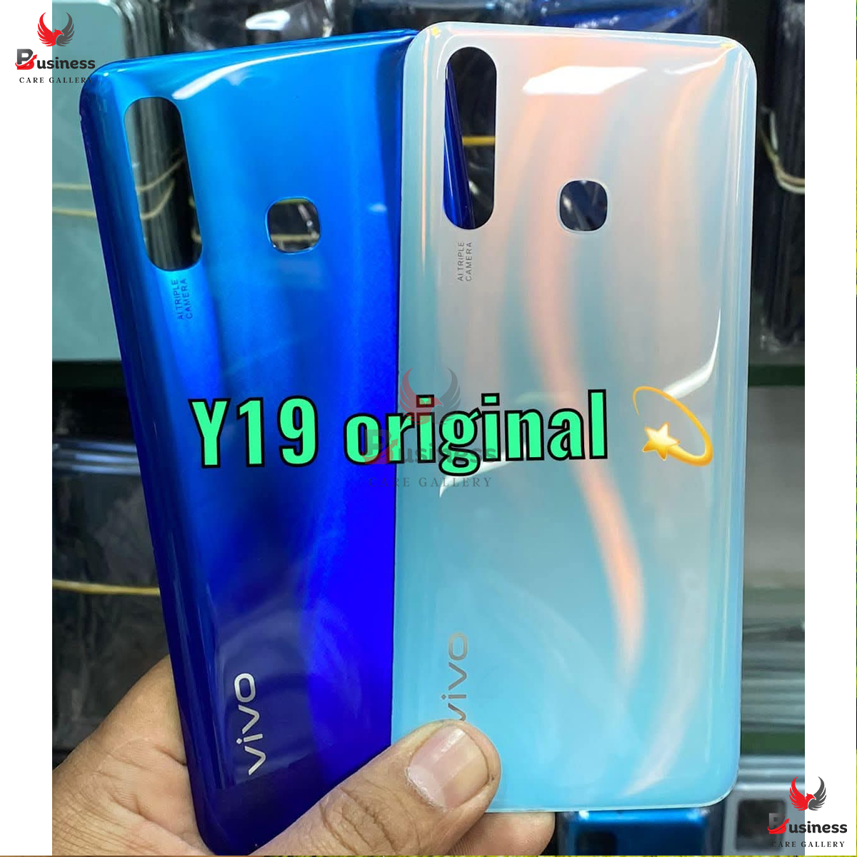 Picture of Replacement Backshell Panel for Vivo Y19 Battery Back Door Back panel