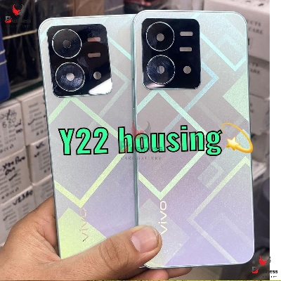 Picture of Replacement Backshell Panel for Vivo Y22 Battery Back Door Back panel + middle feram