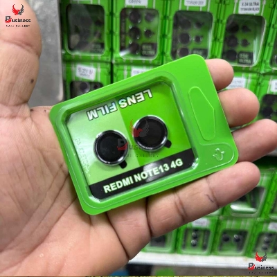 Picture of for Xiaomi Redmi Note 13 4G Camera Protector Ring Aluminium and Tempered Glass