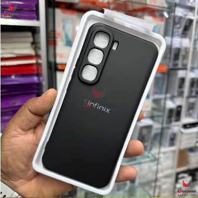 Picture of Infinix Hot 60 pro / Hot 60 pro plus unique silicone fiber premium back cover - Original