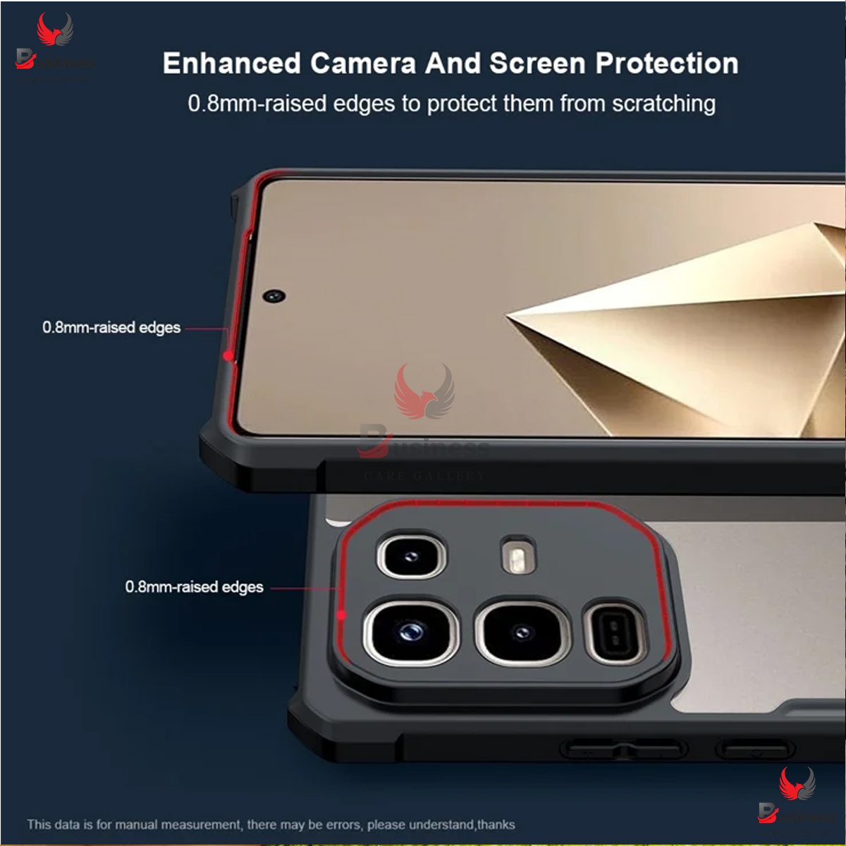 Picture of infinix Note 50 Pro 4g Back cover Smooth Protection Air Cushion For infinix Note 50 Pro Back Cover