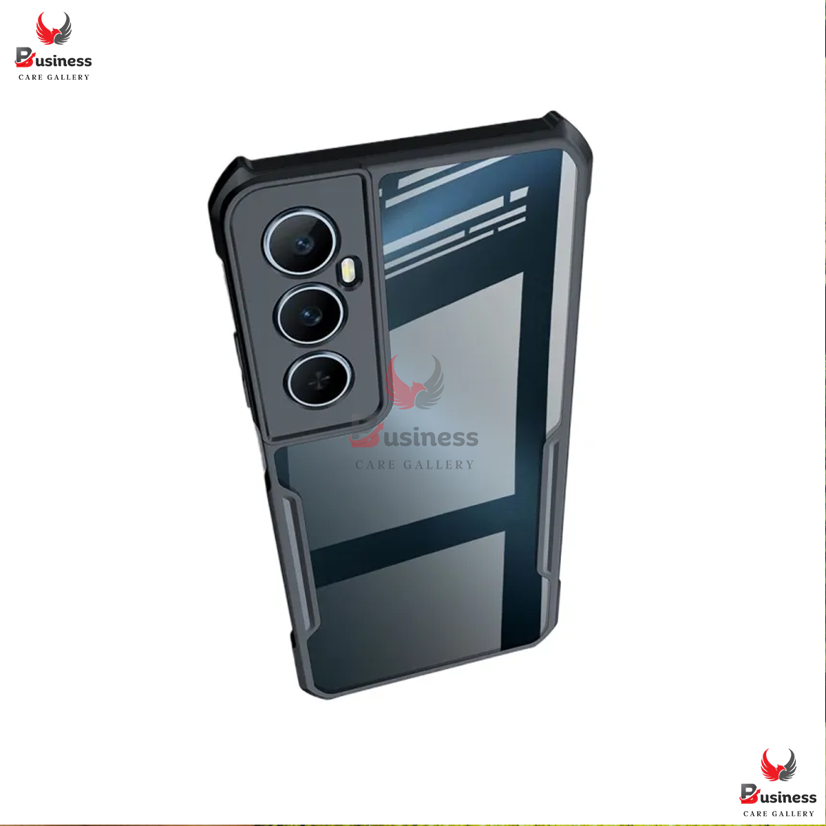 Picture of For Realme C65 4g Xunddu Shockproof TPU Bumper Clear Acrylic Mobile Phone Case Back Cover