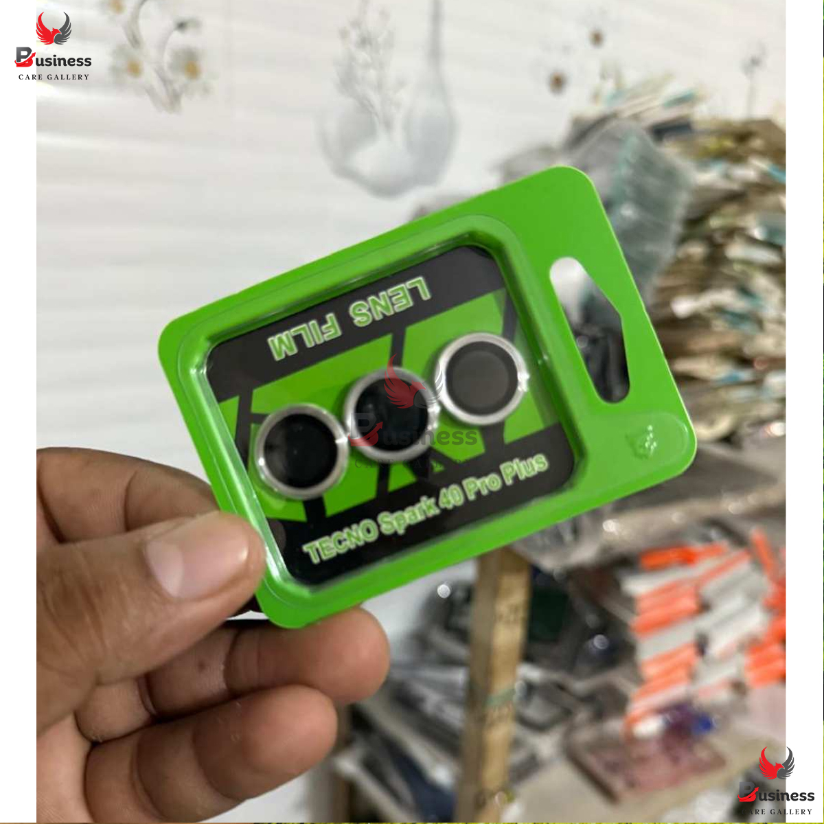 Picture of Tecno Spark 40 Pro+ (plus ) - Lens Protectors Metal Ring Case Camera Tempered Glass Protector