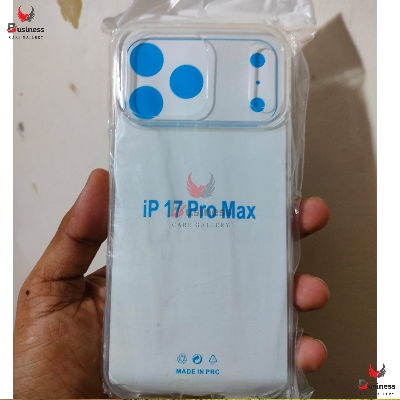 Picture of Apple iPhone 17 Pro Max Crystal Silicone Clear Transparent Shockproof Back Cover Phone case