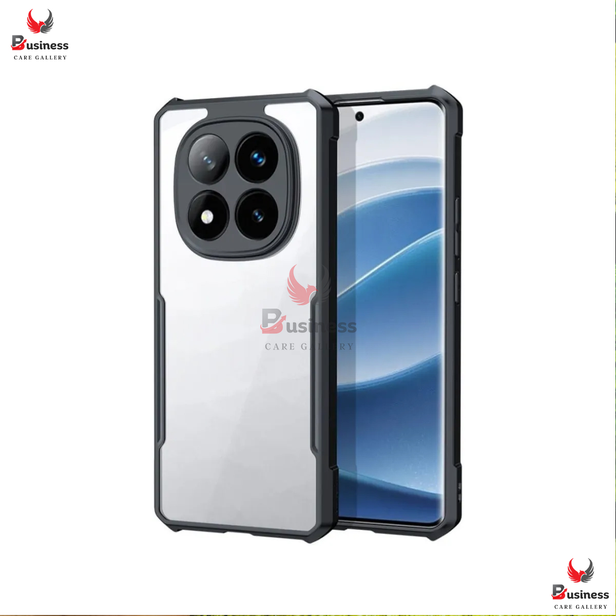 Picture of Xiaomi Redmi Note 14 Pro+ 5g Xundd Protective Airbag Bumper Transparent Back Side Clear Phone Case For Xiaomi Redmi Note 14 Pro Plus Back Cover