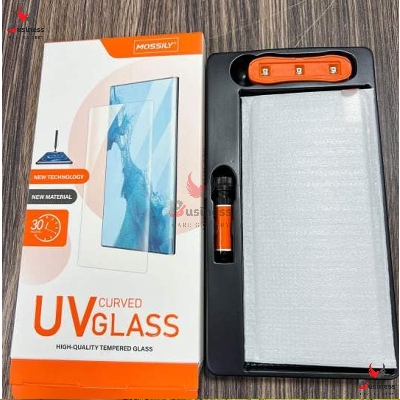 Picture of Motorola Edge 60 PRO Mossily UV Glue Curved Tempered Glass Screen Protector For Motorola Edge60 Pro Gorilla Glass Protector With Easy Installation Full Kit