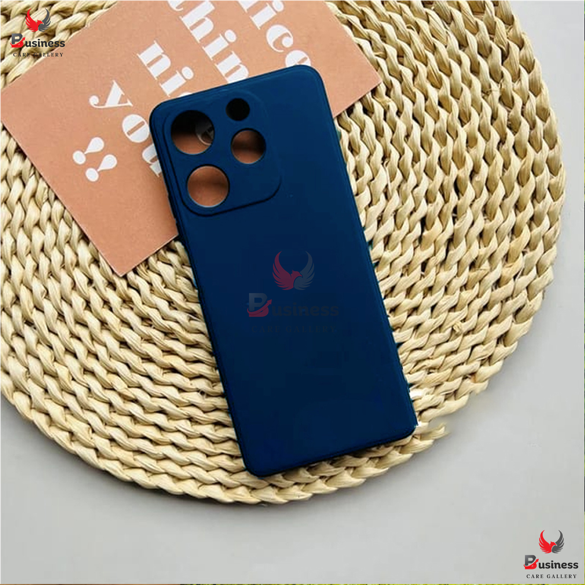 Picture of For Infinix Hot 40 / Hot 40 Pro Back Cover Liquid Silicone Soft Gel Rubber Shockproof Cover For Infinix Hot 40 Phone Case