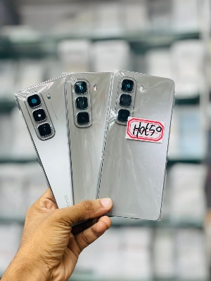 Picture of For Infinix Hot 50 Side Frame + Back Panel Housing + Camera Glass Back shell Replacement Spare Parts