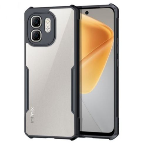 Picture of For Infinix Smart 9/Smart 9 HD/Hot 50i Transparent Back Case Luxury Xundu Shock-Proof Bumper Protective Phone Cover