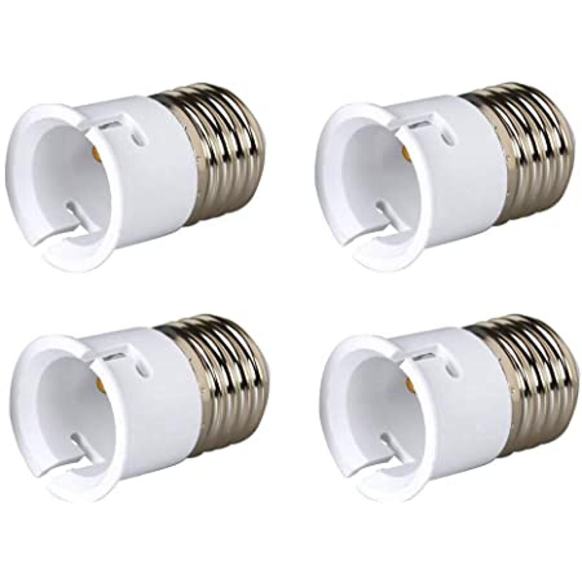 Picture of E27 To B22 Bulb Base socket converter Adaptor 4pcs