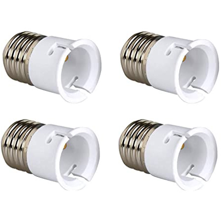 Picture of E27 To B22 Bulb Base socket converter Adaptor 4pcs