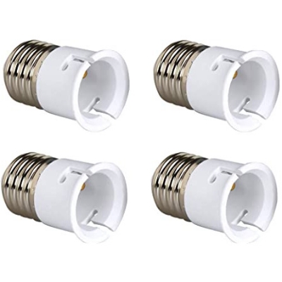 Picture of E27 To B22 Bulb Base socket converter Adaptor 4pcs