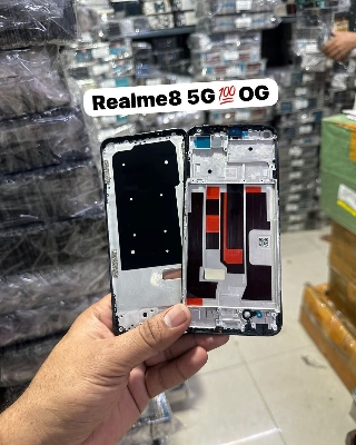 Picture of LCD Frame Middle Chassis for Realme 8 5G