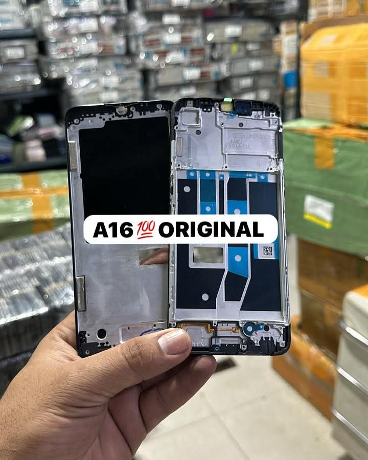 Picture of LCD Frame Middle Chassis for oppo A16