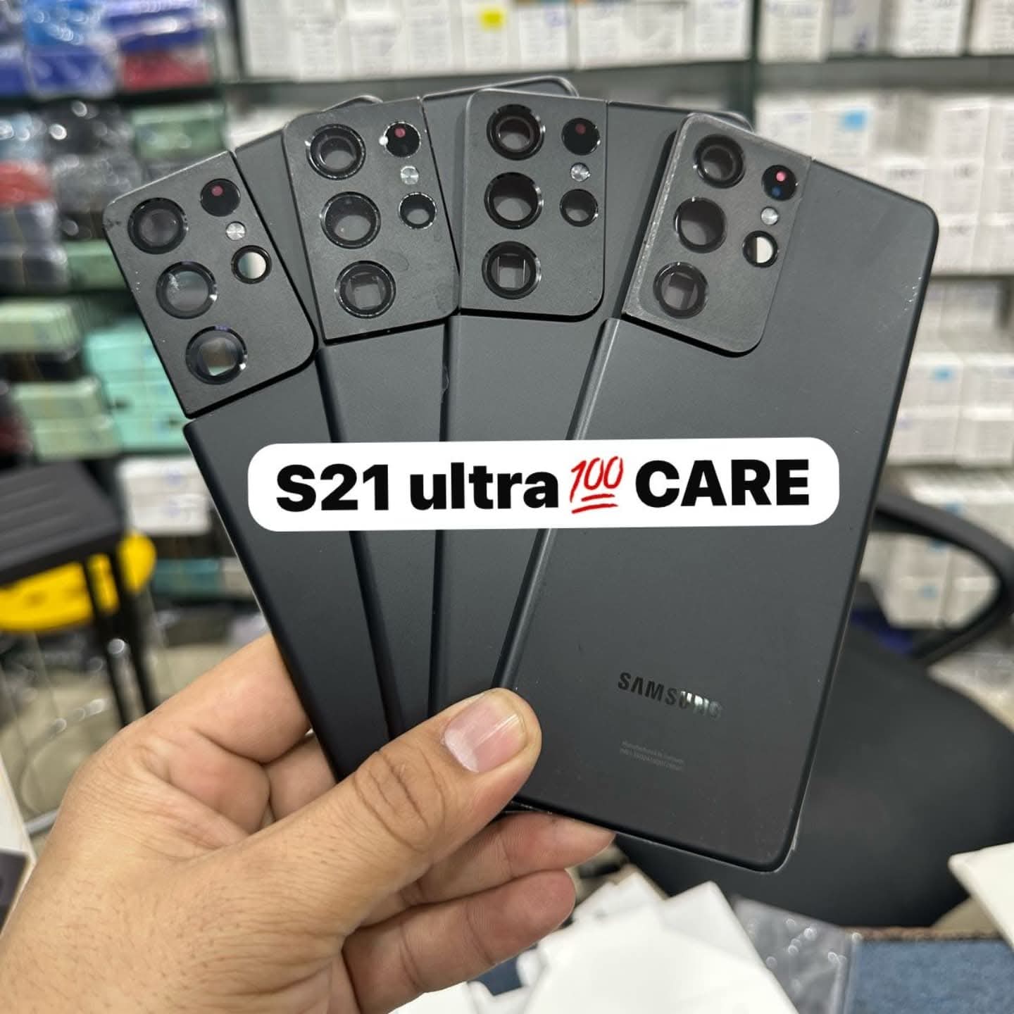 Picture of Back Cover Battery Housing Door Lid Shell For Samsung Galaxy S21 Ultra Backshell