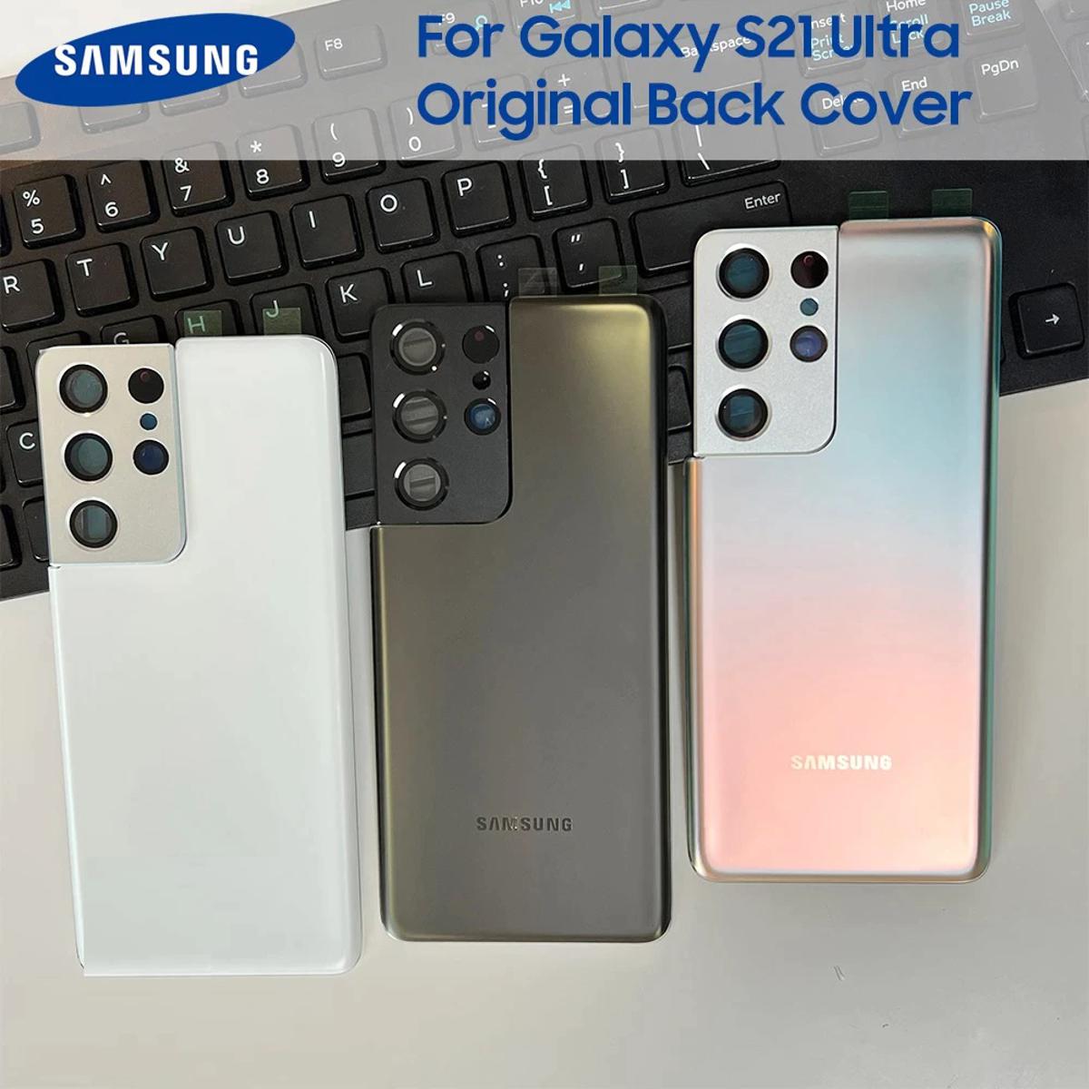 Picture of Back Cover Battery Housing Door Lid Shell For Samsung Galaxy S21 Ultra Backshell