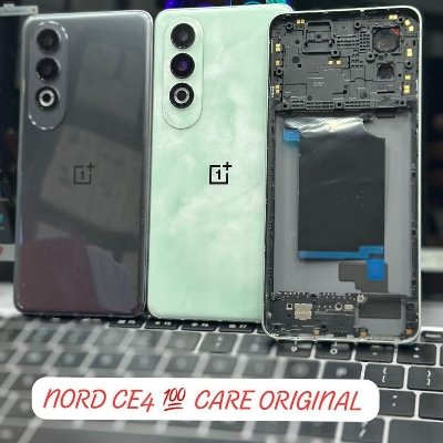 Picture of For OnePlus Nord CE4 Side Frame + Back Panel Housing + Camera Glass Back shell Replacement Spare Parts