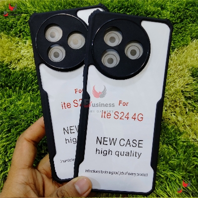 Picture of For Itel S24 Xundd Protective Back Cover Cases Shockproof Airbag Bumper Soft Back Transparent Shell Covers For Itel S24 phone case