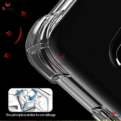Picture of For Realme 13 Pro 5G / 13 Pro Plus Reinforced Shockproof Cushion Back Clear Hybrid Transparent Sof Tpu Back Cover For Realme 13 Pro 5G / 13 Pro Plus Phone Case