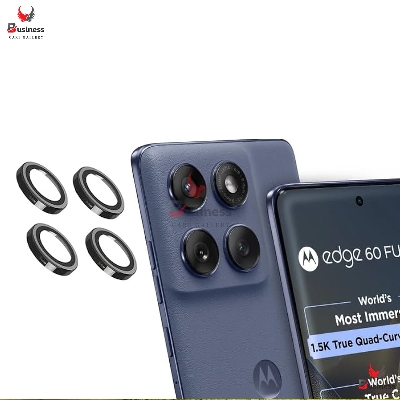 Picture of Motorola Moto Edge 60 Fusion Aluminum Alloy Camera Ring Tempered Glass Lens Protective Cover For Motorola Moto Edge 60 Fusion Camera Glass
