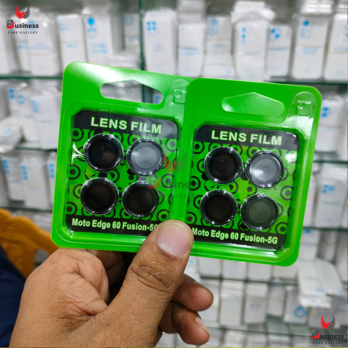 Picture of Motorola Moto Edge 60 Fusion Aluminum Alloy Camera Ring Tempered Glass Lens Protective Cover For Motorola Moto Edge 60 Fusion Camera Glass