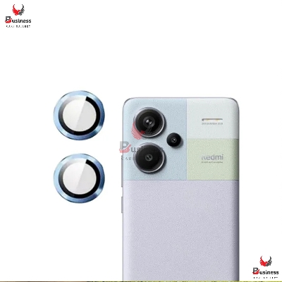 Picture of or Xiaomi Redmi Note 13 Pro+ Camera Lens Protector, Individual Metal Ring Tempered Glass Scratch Resistant Ultra-Thin HD Clear Lens