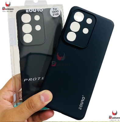 Picture of Eouro IQOO Z10x Back Cover Premium Silicone Case Perfect Slim Case Phone Case For IQOO Z10x Back Cover