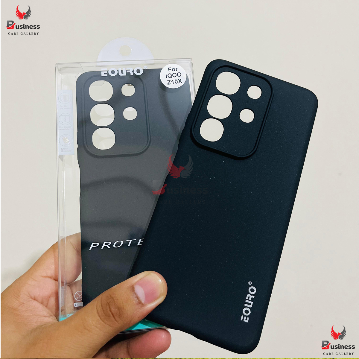 Picture of Eouro IQOO Z10x Back Cover Premium Silicone Case Perfect Slim Case Phone Case For IQOO Z10x Back Cover