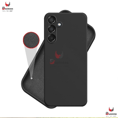 Picture of For Samsung Galaxy M55 5G Heavy Strong Liquid Silicone Soft Gel Rubber Shockproof Back Cover - Camera - Phone Back Cover