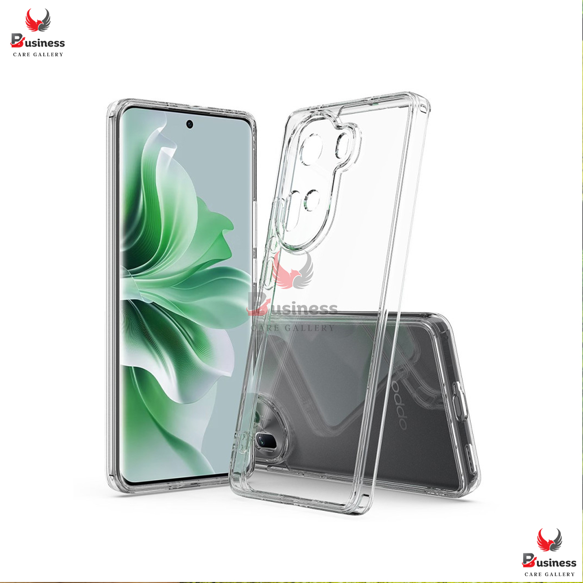 Picture of For OPPO Reno 11 5g Silicon Airbag Transparent tpu back cover case
