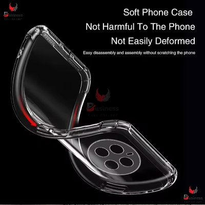 Picture of For Xiaomi Redmi Note 14 Pro 4g Premium Silicone Case Crystal Clear Soft TPU Ultra-Thin Transparent Flexible Protective Mobile Phone Back Cover Note 14 Pro 4g