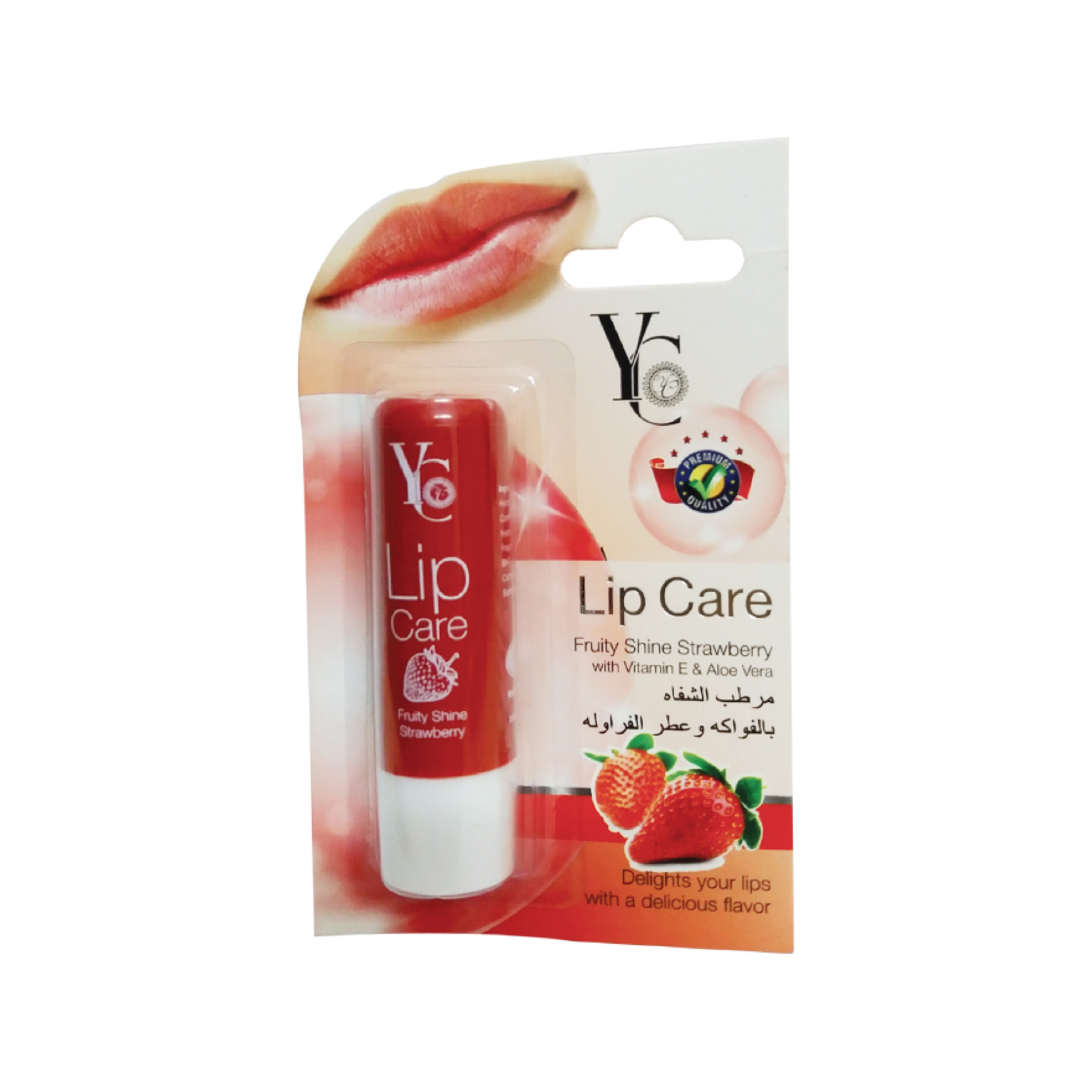 Picture of YC FRUITY SHINE -VIT E & ALOE VERA LIP CARE 3.8 GM