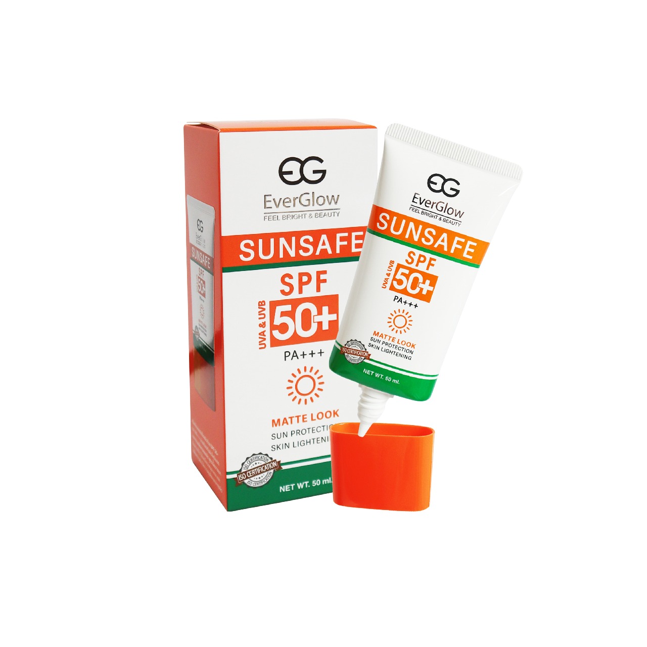 Picture of EVERGLOW SUNSAFE SPF50+ PA CREAM-50ml