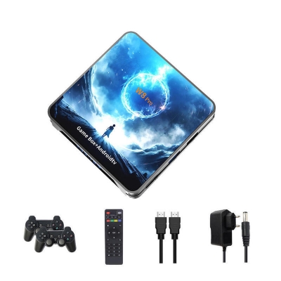 Picture of Smart Android TV Box H313 W8 PRO Wireless Tv Game Console Dual Controller Game Stick 8K 36574 Game Console Set-top Box
