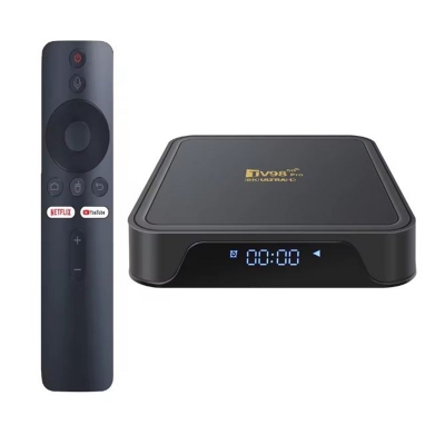 Picture of TV98 ATV Pro Smart TV Box Android 14 Allwinner H313 Quad Core 8K 4K 5G Dual Wifi BT5.0 Digital Voice Remote 2GB 8GB Set Top Box