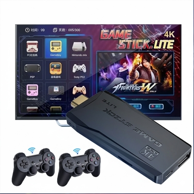Picture of M8 Wireless TV Game Stick Gamebox Retro Game console 10000 Games