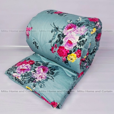 Buy Comforter for Winter King size Exclusive Comforter with Full Cotton fabric (2.6-3kg) 84*90 inch European cube style (1pcs Box) White , Red , Pink , Blue at Best Price In Bangladesh