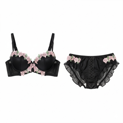 Picture of Light Luxury Sweet Push-Up bralette Small Chest Women lingerieUnderwear