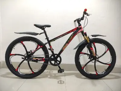 Picture of 26 inchi 21 Speed Gear Cycle With Suspension Lockout fork High Rim Coloring Fat Spoke With Shimano Parts