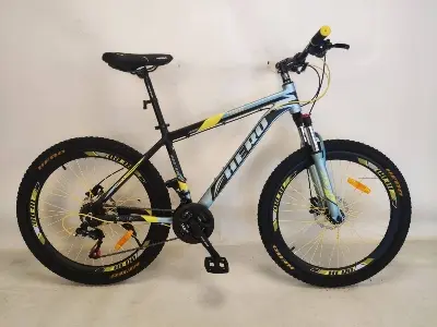 Picture of 26 inchi 21 Speed Gear Cycle With Suspension Lockout fork High Rim Coloring Fat Spoke With Shimano Parts