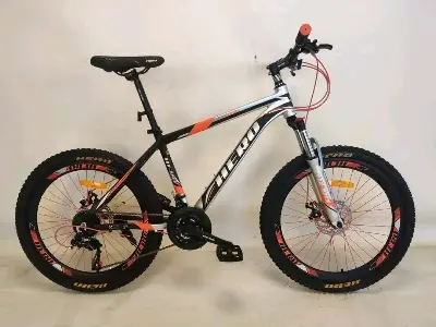 Picture of 26 inchi 21 Speed Gear Cycle With Suspension Lockout fork High Rim Coloring Fat Spoke With Shimano Parts